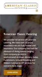 Mobile Screenshot of americanclassiccatering.com
